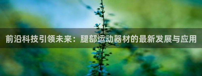 fb体育招商电话地址查询：前沿科技引领未来：腿部运动器材的最