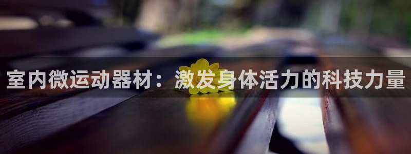 fb体育娱乐：室内微运动器材：激发身体活力的科技力量